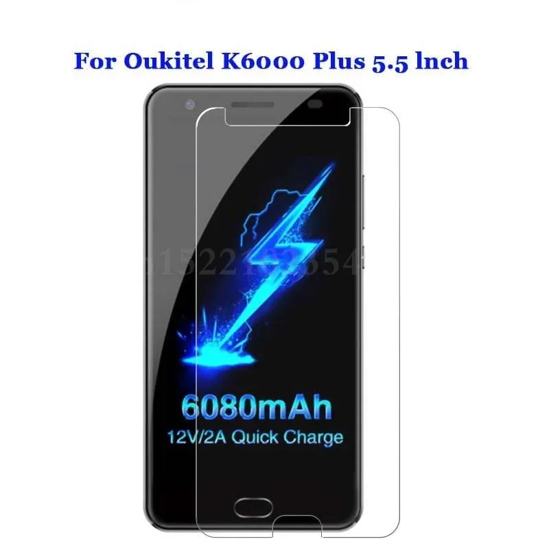 Закаленное стекло для Oukitel OK6000 Plus с полным покрытием защитная пленка HD 9H экрана