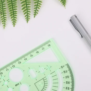 Green Geometric Template Ruler Drawing Tools Mapping Student School Stationery DXAB
Green Geometric Template Ruler Drawing Tools Mapping Student School Stationery DXAB