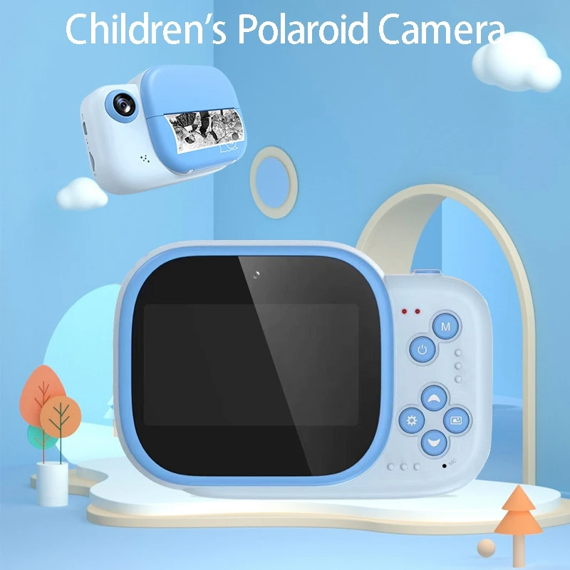 Fun Instant Print Camera 3-Inch IPS for Kids with Print Paper Portable Creative Print Camera for Boys and Girls Gift
Fun Instant Print Camera 3-Inch IPS for Kids with Print Paper Portable Creative Print Camera for Boys and Girls Gift