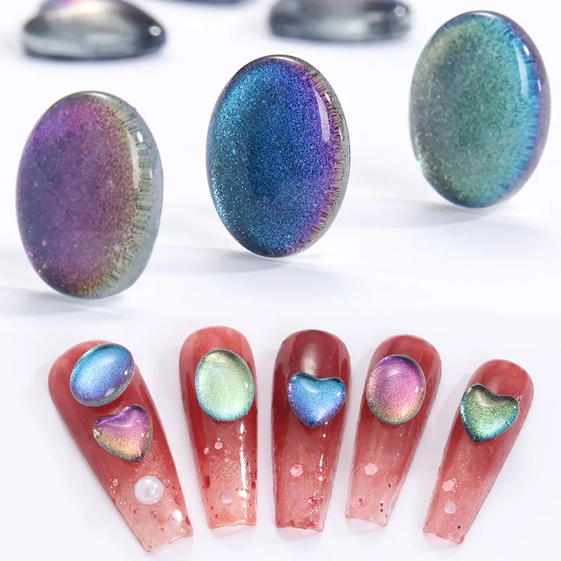 50Pcs High Quality Aurora Starlight Love Oval Stone Flatback Nail Art Rhinestones Glass Crystal 3D DIY Clothing Jewelry Making 
50Pcs High Quality Aurora Starlight Love Oval Stone Flatback Nail Art Rhinestones Glass Crystal 3D DIY Clothing Jewelry Making