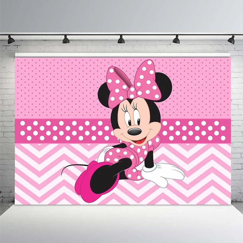 Mehofoto Vinyl Newborn Photocall Pink Minnie Mouse Dance Polka Dots Custom Photo Studio Birthday Background Photography Backdrop
Mehofoto Vinyl Newborn Photocall Pink Minnie Mouse Dance Polka Dots Custom Photo Studio Birthday Background Photography Backdrop
