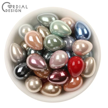 Cordial Design 100Pcs 13*18MM Imitation Pearl Beads/Hand Made/Drop Shape/DIY Beads Making/Jewelry Accessories/Earring Findings
Cordial Design 100Pcs 13*18MM Imitation Pearl Beads/Hand Made/Drop Shape/DIY Beads Making/Jewelry Accessories/Earring Findings