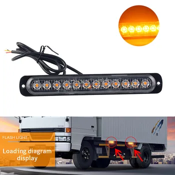 Trucks Side Lights Super bright Pickup Strobe 12LED Slim Side 12V-24V 36W Bulbs Motorcycles
Trucks Side Lights Super bright Pickup Strobe 12LED Slim Side 12V-24V 36W Bulbs Motorcycles