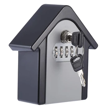 Key Lock Box Weatherproof 4 Digit Combination Key Storage Safe Box Indoor Outdoor Password Lock Hidden Keys Latter Jewelry Case
Key Lock Box Weatherproof 4 Digit Combination Key Storage Safe Box Indoor Outdoor Password Lock Hidden Keys Latter Jewelry Case
