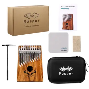 17Keys / 20 Keys Acacia Kalimba Double Layer Thumb Piano Tuning Hammer with Carrying Case Musical Instrument for Beginner
17Keys / 20 Keys Acacia Kalimba Double Layer Thumb Piano Tuning Hammer with Carrying Case Musical Instrument for Beginner