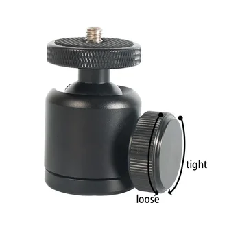 Mini Ball Head Panoramic 360 Degree Rotation Swivel dslr Camera tripod Head adapter Tripod Mount ballhead for Canon Nikon sony
Mini Ball Head Panoramic 360 Degree Rotation Swivel dslr Camera tripod Head adapter Tripod Mount ballhead for Canon Nikon sony