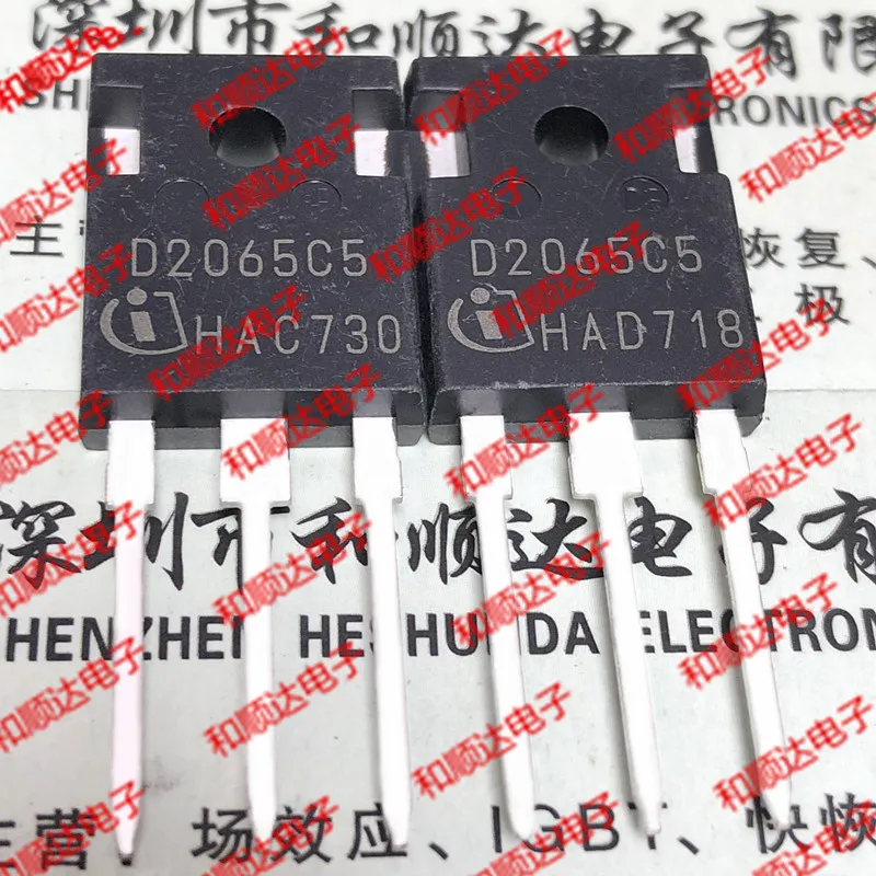 5pcs/lot D2065C5 IDW20G65C5 TO-247 650V 20A
5pcs/lot D2065C5 IDW20G65C5 TO-247 650V 20A