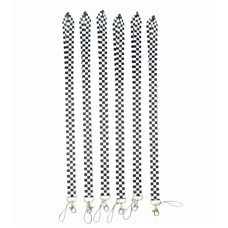 White and Black Square Polyester Cell Phone Neck Lanyard Neck Straps for Smartphone Key ID Card Keychain Necklace Dropshipping
White and Black Square Polyester Cell Phone Neck Lanyard Neck Straps for Smartphone Key ID Card Keychain Necklace Dropshipping