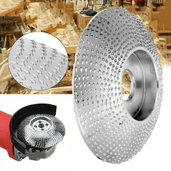 Carbide Wood Sanding Carving Shaping Disc For Angle Grinder Grinding Wheel 84mm 
Carbide Wood Sanding Carving Shaping Disc For Angle Grinder Grinding Wheel 84mm