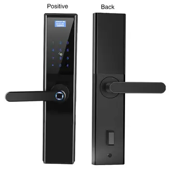Fingerprint Password Lock Digital Smart Lock LCD Screen English Phonetic Prompts Access Control Protection Home Keyless
Fingerprint Password Lock Digital Smart Lock LCD Screen English Phonetic Prompts Access Control Protection Home Keyless