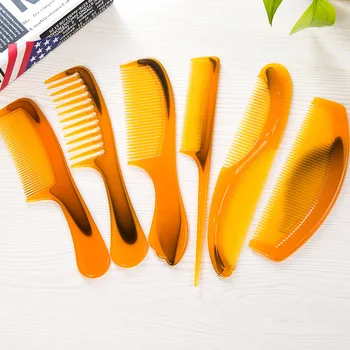 50pcs Imitation horn comb Anti-static Salon Flattop Cutting Comb Carbon Anti-static Hairdressing Brush Hair Styling Tools
50pcs Imitation horn comb Anti-static Salon Flattop Cutting Comb Carbon Anti-static Hairdressing Brush Hair Styling Tools