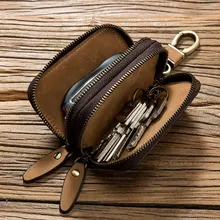 Retro Genuine Leather Car Key Case Cover Smart Auto Accessories Keychains Holder Keyring Set Multifunctional Keys Bag Zipper
Retro Genuine Leather Car Key Case Cover Smart Auto Accessories Keychains Holder Keyring Set Multifunctional Keys Bag Zipper