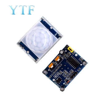High Quality HC-SR501 Adjust Infrared PIR Motion Sensor Detector Module For Raspberry pi or Arduino
High Quality HC-SR501 Adjust Infrared PIR Motion Sensor Detector Module For Raspberry pi or Arduino