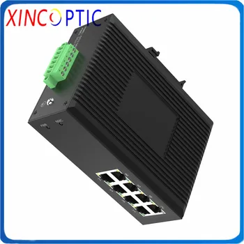 8POE 10/100/1000/Base-T 7PoE IEEE802.3af/at+1RJ45 10/100/1000M Din Rail Mount 8Port Gigabit Industrial Unmanaged POE Switch
8POE 10/100/1000/Base-T 7PoE IEEE802.3af/at+1RJ45 10/100/1000M Din Rail Mount 8Port Gigabit Industrial Unmanaged POE Switch