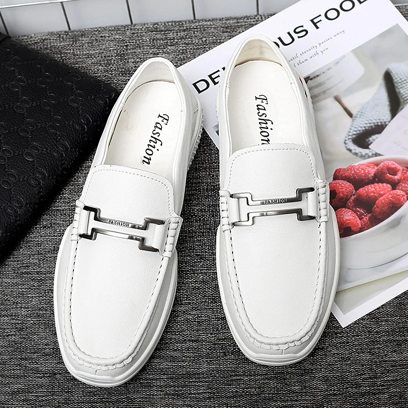 Peas shoes men's leather lazy one pedal new trend soft bottom casual shoes driving shoes
Peas shoes men's leather lazy one pedal new trend soft bottom casual shoes driving shoes