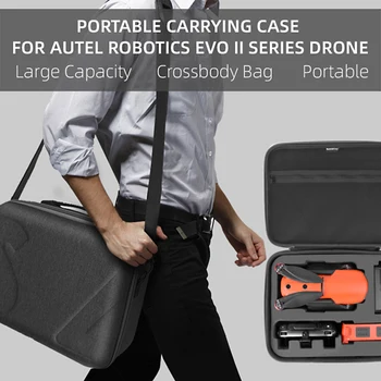 Protective Storage Carrying Bag Hardshell Shoulder Waterproof Bag Portable Shell Handbag for Autel EVO II II Pro II Dual Drone
Protective Storage Carrying Bag Hardshell Shoulder Waterproof Bag Portable Shell Handbag for Autel EVO II II Pro II Dual Drone
