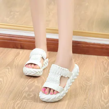 2020 Sandals Women Fashion Breathable Comfort Ladies Sandals Summer Shoes Wedge Black White Sandal Plataformas Mujer Sandalias
2020 Sandals Women Fashion Breathable Comfort Ladies Sandals Summer Shoes Wedge Black White Sandal Plataformas Mujer Sandalias