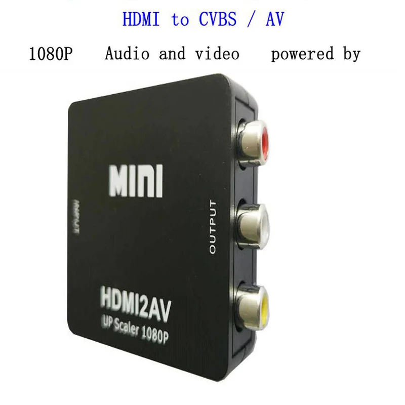 HDMI to AV converter HD 1080P converter supports 1080P hdmi to rca audio and video synchronization support power supply
HDMI to AV converter HD 1080P converter supports 1080P hdmi to rca audio and video synchronization support power supply