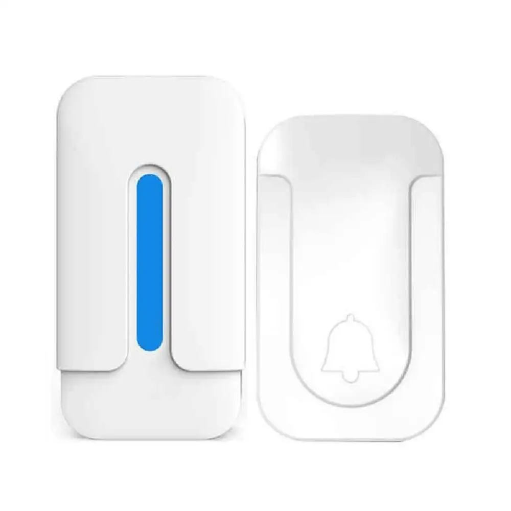 Wireless Doorbell Transmitter Self-Generating 1 for 2 Elderly Caller Wall-Mounted Door Opener Anti-Theft Home Security System
Wireless Doorbell Transmitter Self-Generating 1 for 2 Elderly Caller Wall-Mounted Door Opener Anti-Theft Home Security System