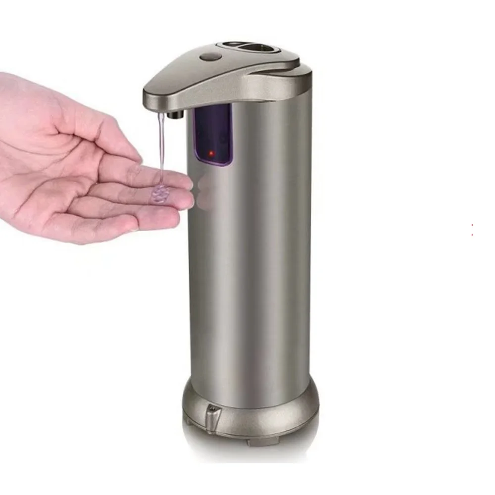 Stainless Steel Automatic Soap Dispenser Smart Sensor Touchless Liquid Soap Holder Shampoo Dispenser for Kitchen Bathroom
Stainless Steel Automatic Soap Dispenser Smart Sensor Touchless Liquid Soap Holder Shampoo Dispenser for Kitchen Bathroom