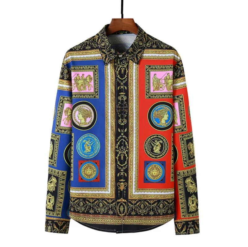 2020 New Arrival Men's Shirts Hawaiian Style Long-sleeved Casual Floral Shirt For Man Blouses Tops
2020 New Arrival Men's Shirts Hawaiian Style Long-sleeved Casual Floral Shirt For Man Blouses Tops