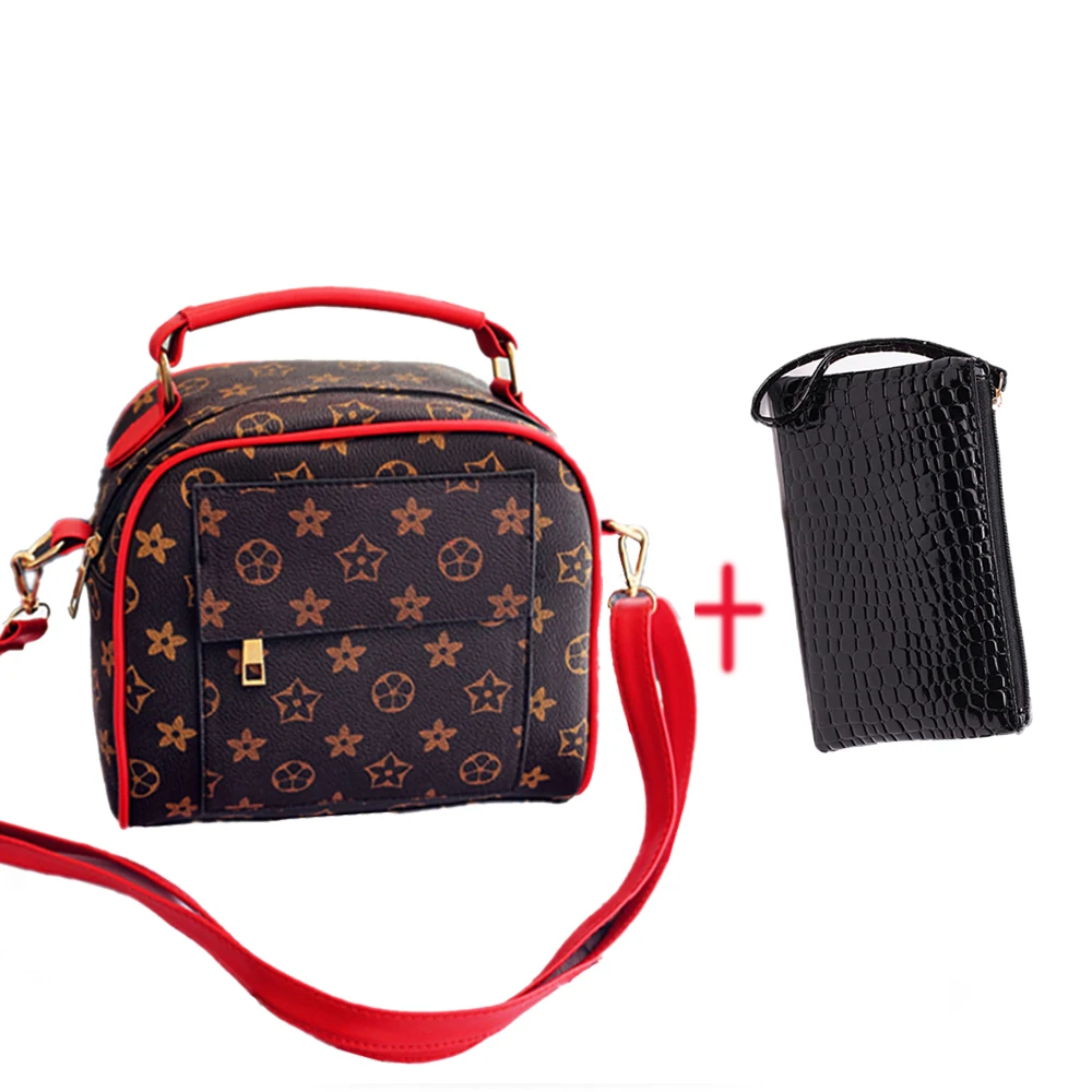 Women Fashion Shoulder Bag PU Leather Crossbody Messager Bag Floral Top-handle Handbag Middle Size High Capacity with a Purse 
Women Fashion Shoulder Bag PU Leather Crossbody Messager Bag Floral Top-handle Handbag Middle Size High Capacity with a Purse