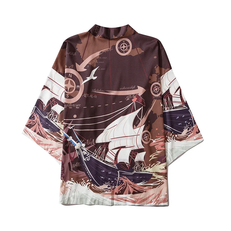 2020 Summer Retro Ukiyo-e Cartoon Print Kimono Man Woman Tops Cardigan Asian Clothes Japanese Traditional Yukata Yuori Cosplay
2020 Summer Retro Ukiyo-e Cartoon Print Kimono Man Woman Tops Cardigan Asian Clothes Japanese Traditional Yukata Yuori Cosplay