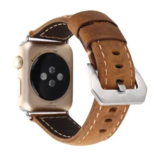 High quality Genuine Leather Loop for Apple Watch Band for iwatch 38mm 42mm 40mm 44mm Strap sportseries 5
High quality Genuine Leather Loop for Apple Watch Band for iwatch 38mm 42mm 40mm 44mm Strap sportseries 5