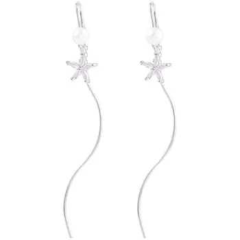 S925 Sterling Silver Cherry Blossom Ear Line Female Super Fairy Earrings Literary Temperament Forest Long Flower Earrings
S925 Sterling Silver Cherry Blossom Ear Line Female Super Fairy Earrings Literary Temperament Forest Long Flower Earrings