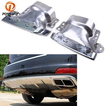 POSSBAY Stainless Steel Car Exhaust Pipes Tail Muffler Tips Fit for Mercedes Benz S-Class (W221) 2005-2013 Car-stying
POSSBAY Stainless Steel Car Exhaust Pipes Tail Muffler Tips Fit for Mercedes Benz S-Class (W221) 2005-2013 Car-stying