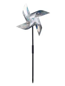 10Pcs Bird Repeller Pinwheel Reflective Sparkly Pin Wheels Protect Garden Plant Bird Repellent Windmill Garden Decoration #387
10Pcs Bird Repeller Pinwheel Reflective Sparkly Pin Wheels Protect Garden Plant Bird Repellent Windmill Garden Decoration #387