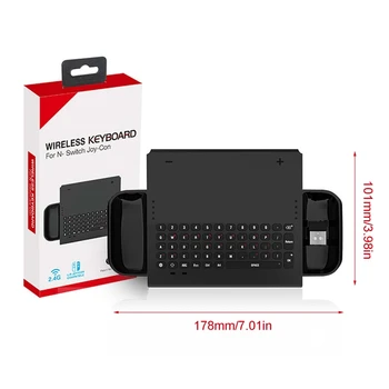2020 New 2.4g Wireless Keypad Rechargeable Handheld Keyboard Chatpad for N-Switch
2020 New 2.4g Wireless Keypad Rechargeable Handheld Keyboard Chatpad for N-Switch