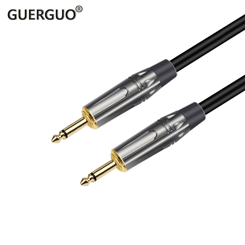 

Gold Plated 3.5mm Jack Mono Audio Extension Cable Male to Male OFC AUX Shileded for Amplifier Mixer 1m 1.5m 2m 3m 5m 8m 10m