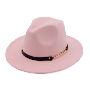 X3005 Fashionable Elegant Fedora Hats Woolen Hat Women's Spring Autumn Unisex Woolen Caps Adult Retro Literary Wide Brim Hat
X3005 Fashionable Elegant Fedora Hats Woolen Hat Women's Spring Autumn Unisex Woolen Caps Adult Retro Literary Wide Brim Hat