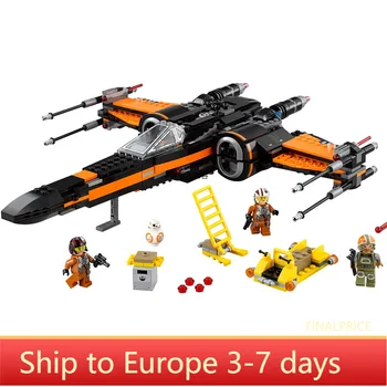 In Stock Star series Wars First Order Poe's X-wing Fighter Model Building Kits Blocks Bricks Education Toys Christmas
In Stock Star series Wars First Order Poe's X-wing Fighter Model Building Kits Blocks Bricks Education Toys Christmas