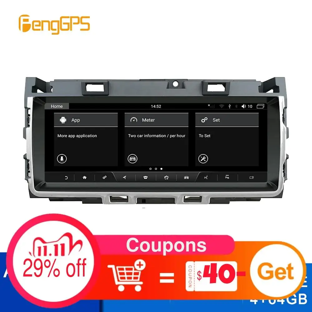 DVD-плеер 10,25 дюйма, 2 Din, стерео, Android 9,0 для Jaguar XF XFL 2016 2017 2018, GPS-навигация, автомобильный радиоприемник AM/FM, 8-ядерный, головное устройство IPS
DVD-плеер 10,25 дюйма, 2 Din, стерео, Android 9,0 для Jaguar XF XFL 2016 2017 2018, GPS-навигация, автомобильный радиоприемник AM/FM, 8-ядерный, головное устройство IPS