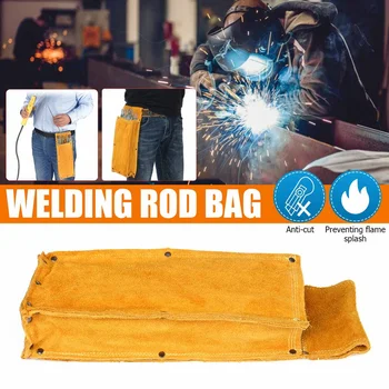 Cowhide Thicken Waist Bag Wearable Multifunctional Soft Durable Welding Rod Electrode Hardware Screwdriver Tool Storage Bags
Cowhide Thicken Waist Bag Wearable Multifunctional Soft Durable Welding Rod Electrode Hardware Screwdriver Tool Storage Bags