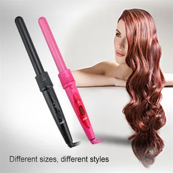 5 In 1 Curling Wand Set 0.35-1.25 Inch Pink Ceramic Hair Wand Curling Iron 1pc Hair Curler with Heat Resistant Glove 
5 In 1 Curling Wand Set 0.35-1.25 Inch Pink Ceramic Hair Wand Curling Iron 1pc Hair Curler with Heat Resistant Glove