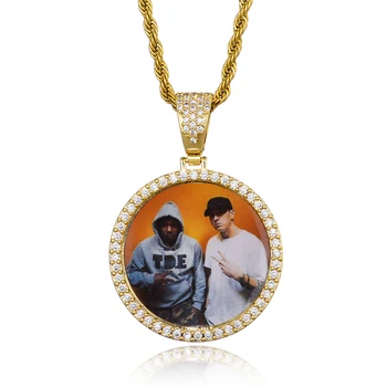 Hip Hop Custom Made Photo Roundness Solid Back Iced Out Bling Cubic Zircon Personalized Necklace & Pendant For Men Jewelry
Hip Hop Custom Made Photo Roundness Solid Back Iced Out Bling Cubic Zircon Personalized Necklace & Pendant For Men Jewelry