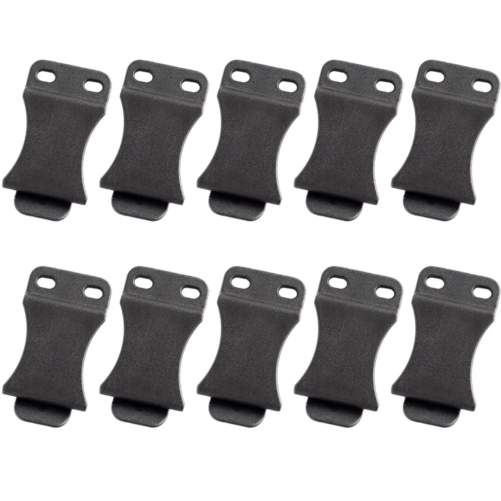 10PCS/LOT Quick Clips For 1.5" Belts Kydex Holster Belt Clip Loop with Screw Fits IWB Applications Tool Part
10PCS/LOT Quick Clips For 1.5" Belts Kydex Holster Belt Clip Loop with Screw Fits IWB Applications Tool Part