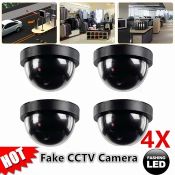 4X Dummy CCTV Camera With Imitation LED IR Light Fake Dome Camera
4X Dummy CCTV Camera With Imitation LED IR Light Fake Dome Camera