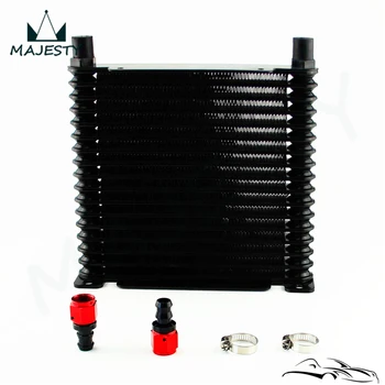 

8-AN 32mm Aluminum 17 Row Engine/Transmission Racing Oil Cooler w/ Fittings