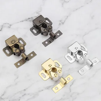 1Pcs Cabinet Prong Doors Latch Hardware Tool Closer Bronze Double Roller Catch Latch Locks Double Ball Roller Catches Cupboard
1Pcs Cabinet Prong Doors Latch Hardware Tool Closer Bronze Double Roller Catch Latch Locks Double Ball Roller Catches Cupboard