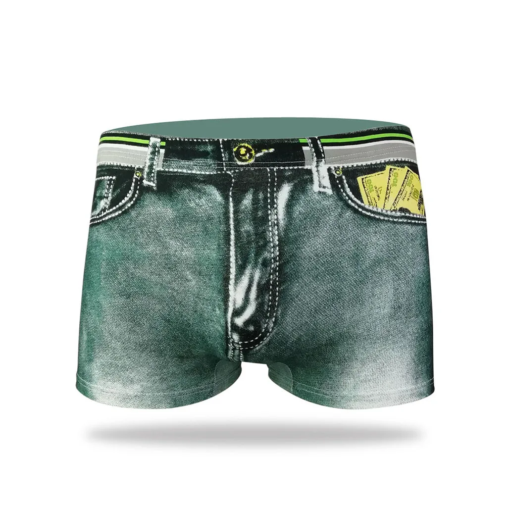Fashion Underwear Denim 3D Print Man Boxers Home Comfortable Panties Dollar Pocket Cuecas Boxer Boxershorts Underpants
Fashion Underwear Denim 3D Print Man Boxers Home Comfortable Panties Dollar Pocket Cuecas Boxer Boxershorts Underpants
