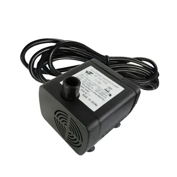 Mini Submersible Water Pump 12V/24V Brushless Motor Long Lifespan Solar Fountain Pump 420-650L/H Flow 
Mini Submersible Water Pump 12V/24V Brushless Motor Long Lifespan Solar Fountain Pump 420-650L/H Flow