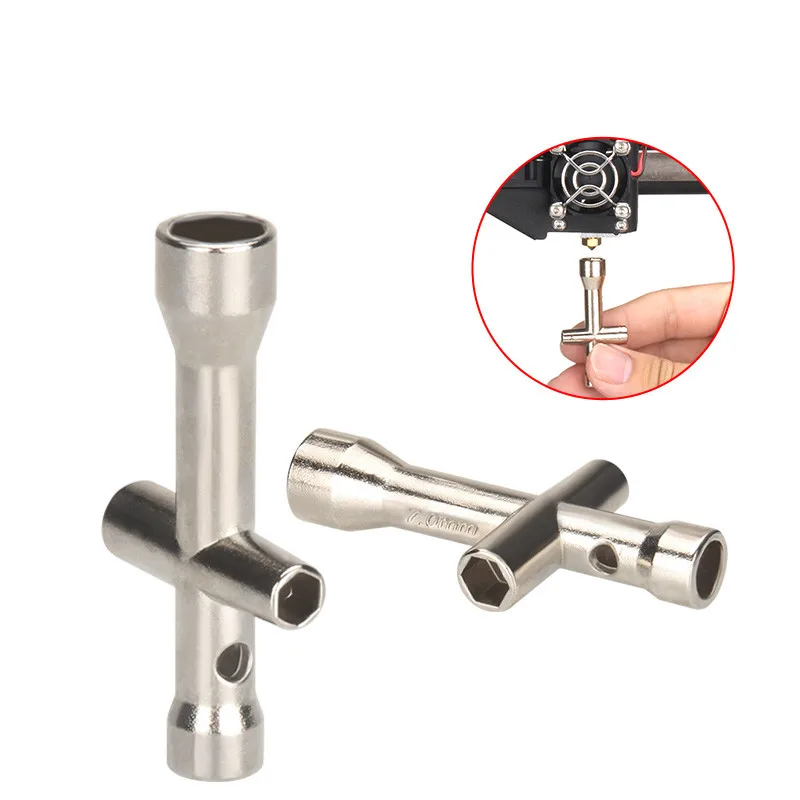 Mini Cross Wrench Socket M2/M2.5/M3/M4 Screw Nut Hexagon Cross Wrench Socket Socket Model Wheel Repair Tool
Mini Cross Wrench Socket M2/M2.5/M3/M4 Screw Nut Hexagon Cross Wrench Socket Socket Model Wheel Repair Tool