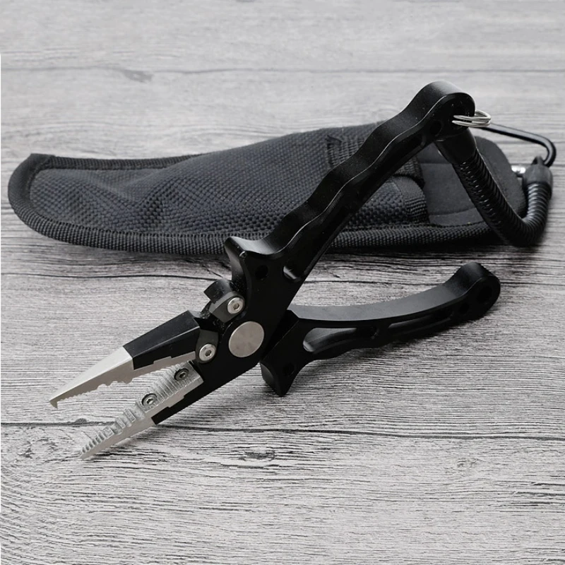 Outdoor Fishing Tackle Tool Outdoor Aluminum Fishing Pliers Scissors Line Cutter Braid Cutter Hook Remover With Lanyard
Outdoor Fishing Tackle Tool Outdoor Aluminum Fishing Pliers Scissors Line Cutter Braid Cutter Hook Remover With Lanyard