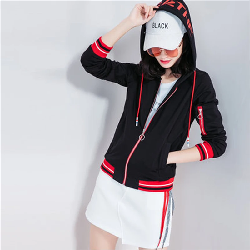 Autumn Women's Fashion Sweatershirts Jackets Hooded Long Sleeve Female Jacket Ladies Casual Outerwear Clothes LWL499
Autumn Women's Fashion Sweatershirts Jackets Hooded Long Sleeve Female Jacket Ladies Casual Outerwear Clothes LWL499