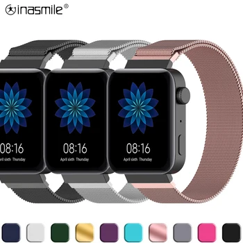 Elegant Milan stainless steel bracelet for xiaomi smart watch Strap For Xiaomi Watch band correa for mi watch band Accessories
Elegant Milan stainless steel bracelet for xiaomi smart watch Strap For Xiaomi Watch band correa for mi watch band Accessories