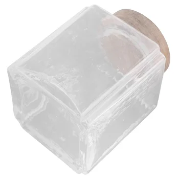 Wooden Cover Glass Jar Grain Container Food Sealed Storage Container Tea Glass Jar Empty Storage Bottle for Home Kitchen Shop Of
Wooden Cover Glass Jar Grain Container Food Sealed Storage Container Tea Glass Jar Empty Storage Bottle for Home Kitchen Shop Of